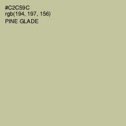 #C2C59C - Pine Glade Color Image